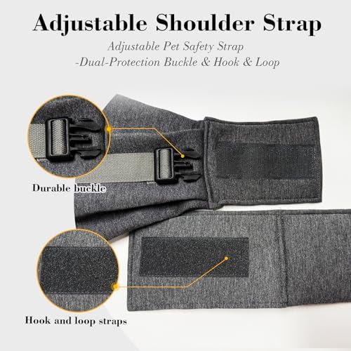 Dog Sling Carrier for Small Dogs up to 15 lbs, Hands-Free, Size L - Image 4