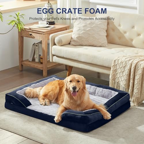 FURTIME Orthopedic Small Dog Bed, Supportive Waterproof Pet Bed - Image 6