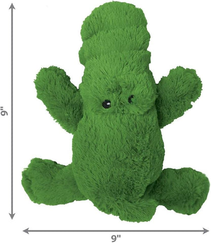 KONG - Cozie Ali Alligator - Indoor Cuddle Squeaky Plush Dog Toy - for Medium Dogs