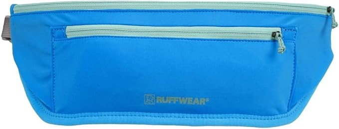 Ruffwear, Trail Runner Belt, Hands Free Adjustable with Pocket, Blue Pool, Small/Medium