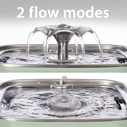 Veken Innovation Award Winner Stainless Steel Cat Water Fountain, 108oz - Image 6