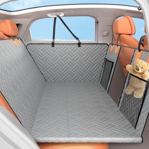 Back Seat Extender for Dogs,Hard Bottom Car Seat Cover for Dogs by Unknown