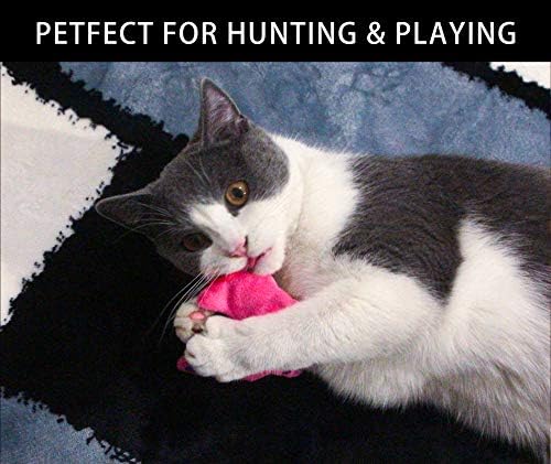 Catnip Toys Crinkle Paper, 3 Pack Cat Toys with Catnip, Cat Chew Toy for Indoor Cats, Fish Turtle Butterfly Catnip Toys - Image 4