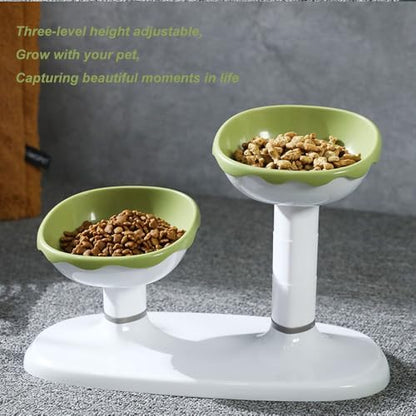 Elevated Cat Bowls, Raised Cat Dishes for Food and Water, Pet Food Bowls - Image 7