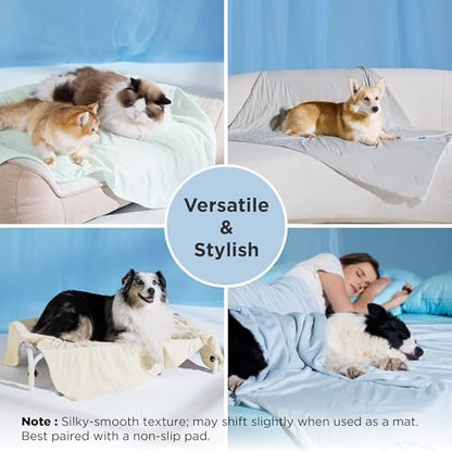 Bedsure Breathable Lightweight Cooling Blanket for Large Dogs,Q-MAX>0.4,XL - Image 6