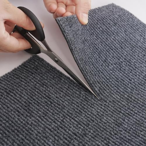 Cat Scratching Mat self-Adhesive, 78.7"x15.8" Cat Carpet Remnants, DIY Climbing Cat Scratcher, Cat Scratch Furniture Protector (Dark Gray) by SIYIPURR