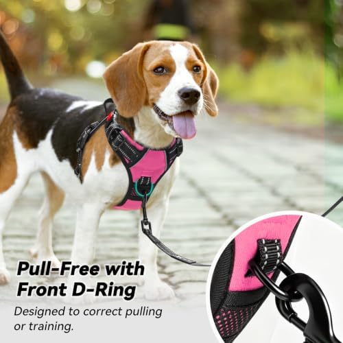 PoyPet No Pull Dog Harness Small with Front Clip & Neck Release Buckle - Image 3