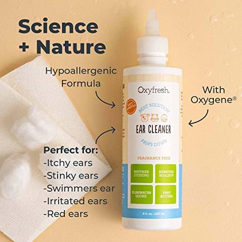 Oxyfresh Advanced Ear Cleanser for Dogs & Cats – Fast Acting Pet Ear Wash - Image 4