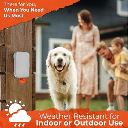PEXTER Dog Poop Bag Dispenser - Outdoor or Indoor Pet Waste Bag Dispenser Station - Stick-On or Screw-On Wall Mount - Poop Bags Storage Outdoor Container - Includes 4 Doggie Bag Rolls (Gray) - Image 2