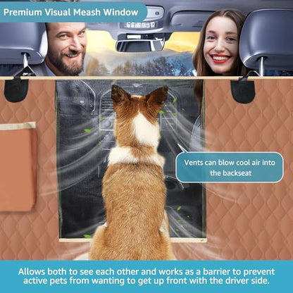 Lassie XL Truck Waterproof Dog Seat Cover Back Seat with 2 Seat Belts - Image 2