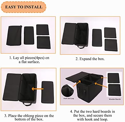 Car Seat Extender for Dogs, Front/Back Gap Filler, 20 x 11.5 x 14.5 in - Image 6