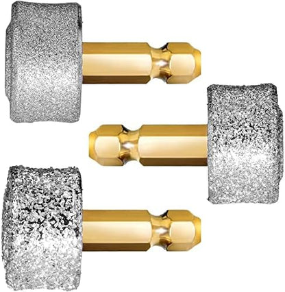 LUCKY TAIL - Dog Nail Grinder - Regular, Hard & Soft Replacement Head - Small & Large Dogs - Premium Quality - Diamond Tip Drill Bit - Professional Dog Nail Trimmers - Grooming Kit - 3 Pack by LuckyTail