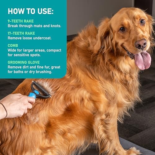 Maxpower Planet Dog Brush for Shedding, Dematting Grooming Tool, Large - Image 5