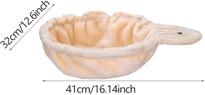 Hammock for, Cozy Nesting Accessory for Indoor Felines, Beige