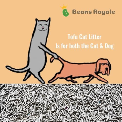 2pcs Pack (6L x 2) Tofu Cat Litter, Clumping Kitty Litter, Flushable,Pea Fiber,Dust Free, Odor Control, Low Tracking, Lightweight (Carbon Mixed) - Image 6