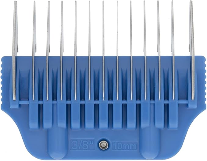 Professional Pet Dog Grooming Wide Attachment Comb | #2 10mm 3/8" | For A5 Type Blade | Easy Snap-On Design