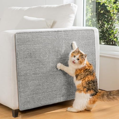 Conlun Cat Scratching Pad, 23.6x31.5in Sisal Mat Couch Protector by Conlun