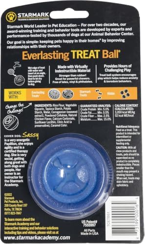 Starmark Everlasting Treat Ball Small with 1 treat - Image 3