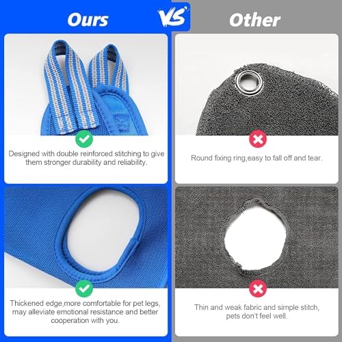 Ateson Pet Grooming Hammock, Dog Grooming Harness for Nail Trimming, XL - Image 5