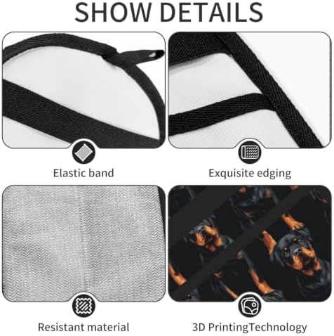 Rottweiler Dog Black Tan Guard Breed Pet Hair Removal Glove For Cats Dogs - Image 5
