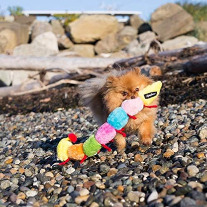 ZippyPaws Large Caterpillar Dog Toy to Keep Them Busy - 20" - Image 2
