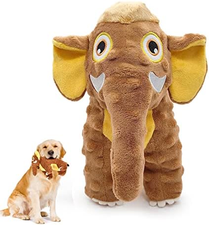 Letsmeet Dog Toys Durable Squeaky Plush Dog Toy for Puppy Teething Dog Chew Toys for Small, Middle, Large Dogs by Letsmeet