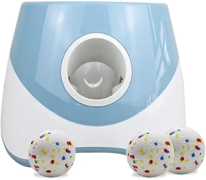 Compatible for Automatic Ball Launcher with USB Charging, Interactive Pinball Toy for Medium Dogs