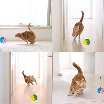 YnFag Foam Soccer Balls Cat Toys for Indoor Cat Balls (16 Featuring Different)