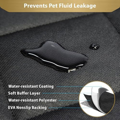 F-color SUV Cargo Liner for Dogs - Trunk Cover with Bumper Flap Protector - Image 5