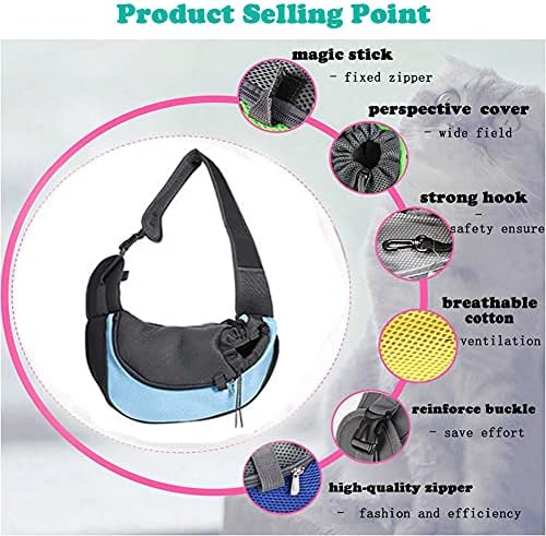 Love Dream Dog Sling Carrier for Small Dogs Cat Puppy Crossbody Bag Carrier - Image 4