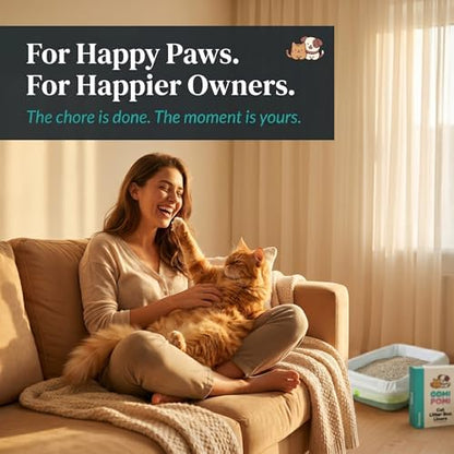 40Pcs Cat Litter Box Liners Cat Litter Bags for Large Litter Tray Disposable Litter Box Liners Durable Cat Litter Box Bags for Easy Cleanup - Image 4