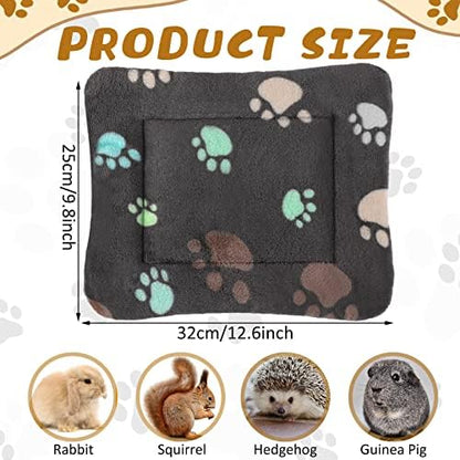 Tuanse 4 Pack Soft Pet Bed Mat Small Dog Crate Fleece - Image 4