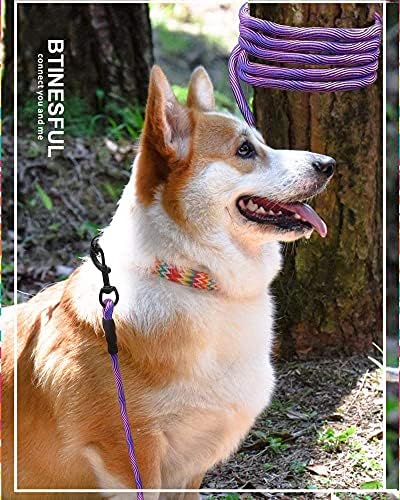 BTINESFUL 8/12/20/30/50/75ft Dog Tie-Out Long Tether Rope Dog Lead for Yard - Image 4