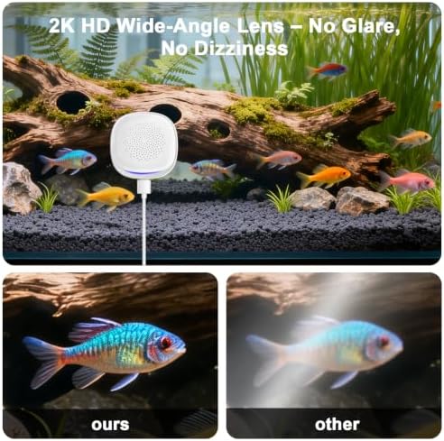 2K AI Reptile & Aquarium Camera with Wide-Angle Lens - Image 2