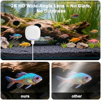2K AI Reptile & Aquarium Camera with Wide-Angle Lens - Image 2
