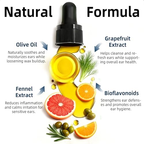 Dog Ear Cleaner, Dog Ear Drops for Infection Treatment, Natural Herbal Ear Cleaning Solution for Itching, Irritation & Wax Build-Up, Gentle Cleaning - 1 Oz Bottle with Dropper - Image 3