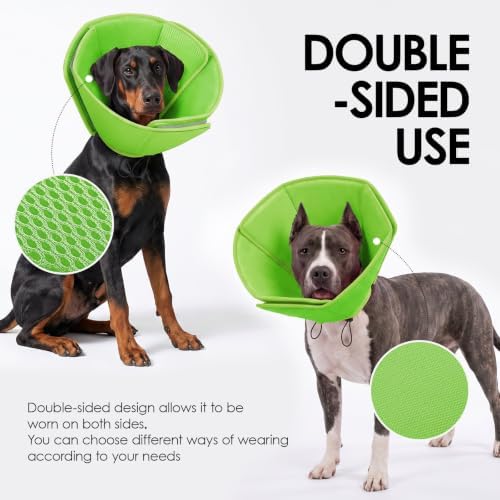 AOFITEE Dog Cones for Medium Dogs, Soft Dog Cone Collar After Surgery - Image 5