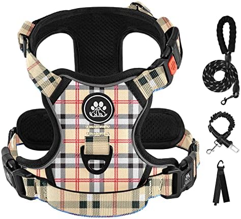 IVY&LANE No Pull Dog Harness for Large Dogs,Reflective Dog Vest Harness by IVYLANE