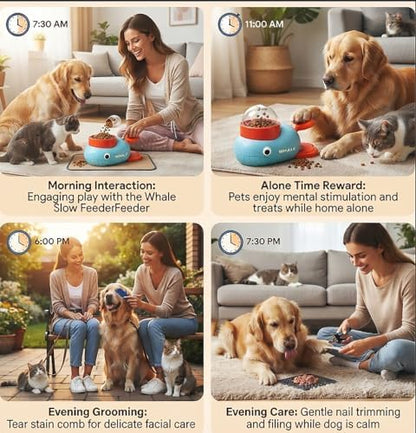 Pet Duck Snack Dispenser, Tear Comb, and Nail Trimmer Set - Image 4