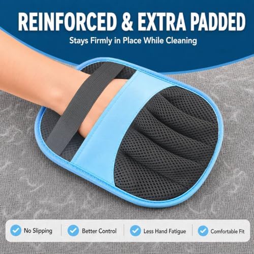 Thickened Pet Hair Removal Glove for Couches, Carpets and Pet Beds - Image 4