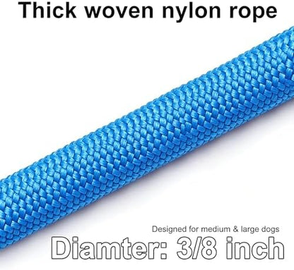15FT Dog Tie Out Leash Long Tether 20/30ft Check Cord Recall Lead - Image 3