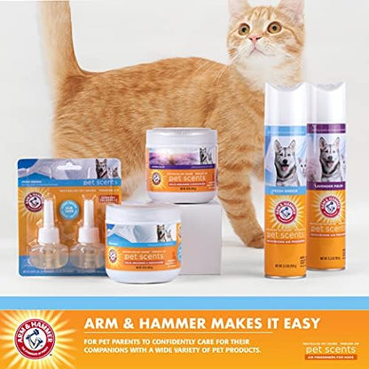 Arm & Hammer Pet Scents Gel Odor Eliminator, Baking Soda Deodorizer for Pet Rooms, Litter Box Areas, and Indoor Spaces, Long-Lasting Solid Gel Format, Fresh Breeze Scent, 15 Oz - Image 4