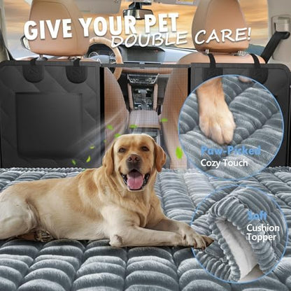 Dog Bed for Car Back Seat, Non-Slip Backseat Pet Mat Standard, 51''X23.5'' - Image 3