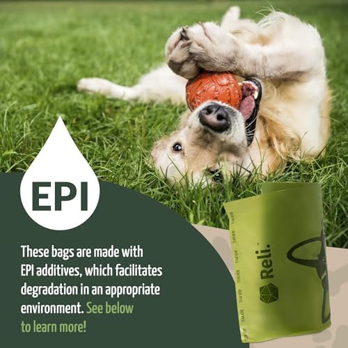 Reli. Biodegradable Dog Poop Bags (1100 Pack, 2 Large Rolls) Unscented - Image 6