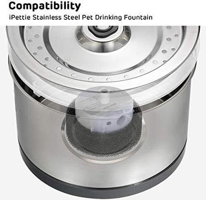 iPettie Water Fountain Pump for Stainless Steel Cat Drinking Fountain - Image 2