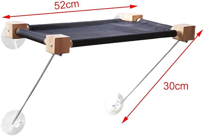 Napping Bed Pet Resting Hammock Heavy Duty Playing Washable Hanging Bed Hammock Cat Hammock for Pet Supplies Kittens Large Cats