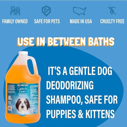 Bio-Groom Groom'n Fresh Dog Shampoo - Odor Eliminating, Dog Bathing Supplies, Puppy Wash, Cat Grooming Supplies, Cruelty-Free, Product Made in USA - 12 fl oz 1-Pack - Image 2