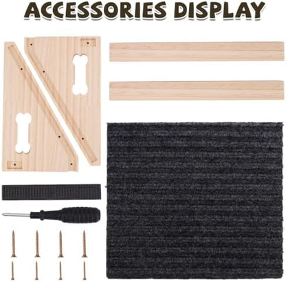 NQEUEPN Wooden Pet Ramps for Stairs, Non-Slip Low-Angled Dog Cat Ramps - Image 3