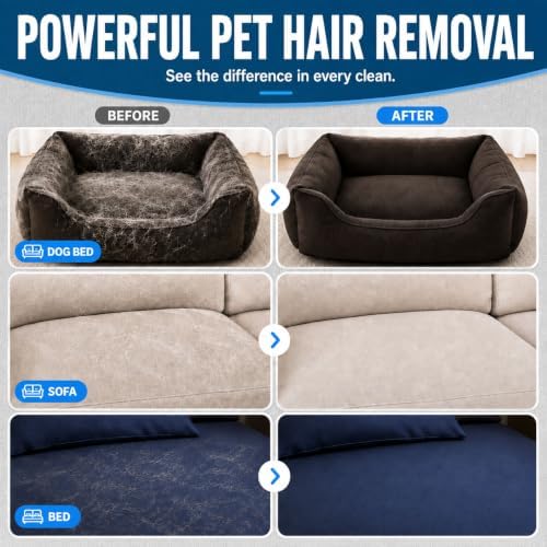 Thickened Pet Hair Removal Glove for Couches, Carpets and Pet Beds - Image 6