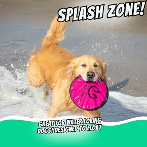 Hyper Pet Flippy Flopper Flying Disc Dog Toy 9 Inch, Floats, Colors Vary - Image 5